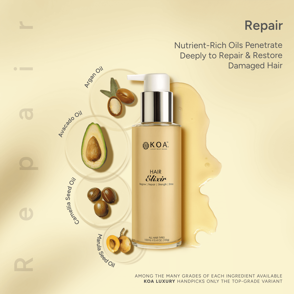 Hair Elixir - KOA Luxury - Hair Elixir