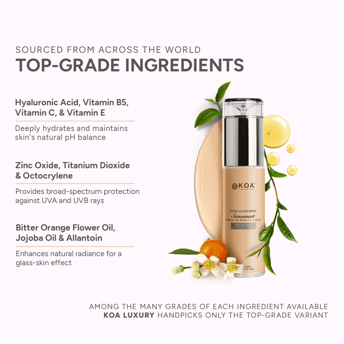 Sunsmart Tinted Moisturiser - KOA Luxury - Sunsmart Tinted Moisturiser