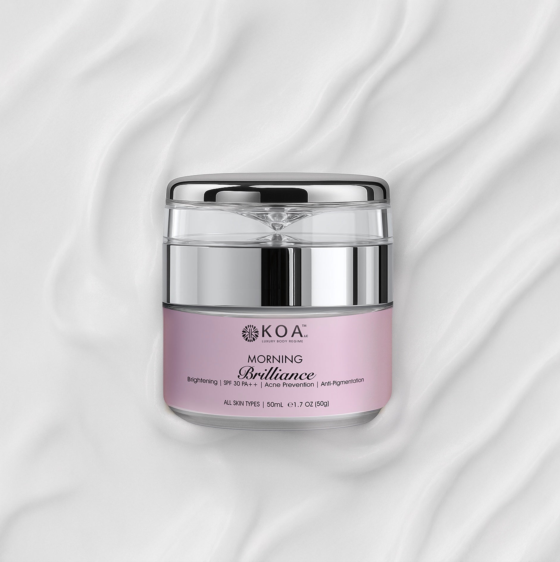 Morning Brilliance | Brightening | SPF 30 PA++ | Acne Prevention | Anti-Pigmentation | For All Skin Types | For Both Women & Men | 50mL