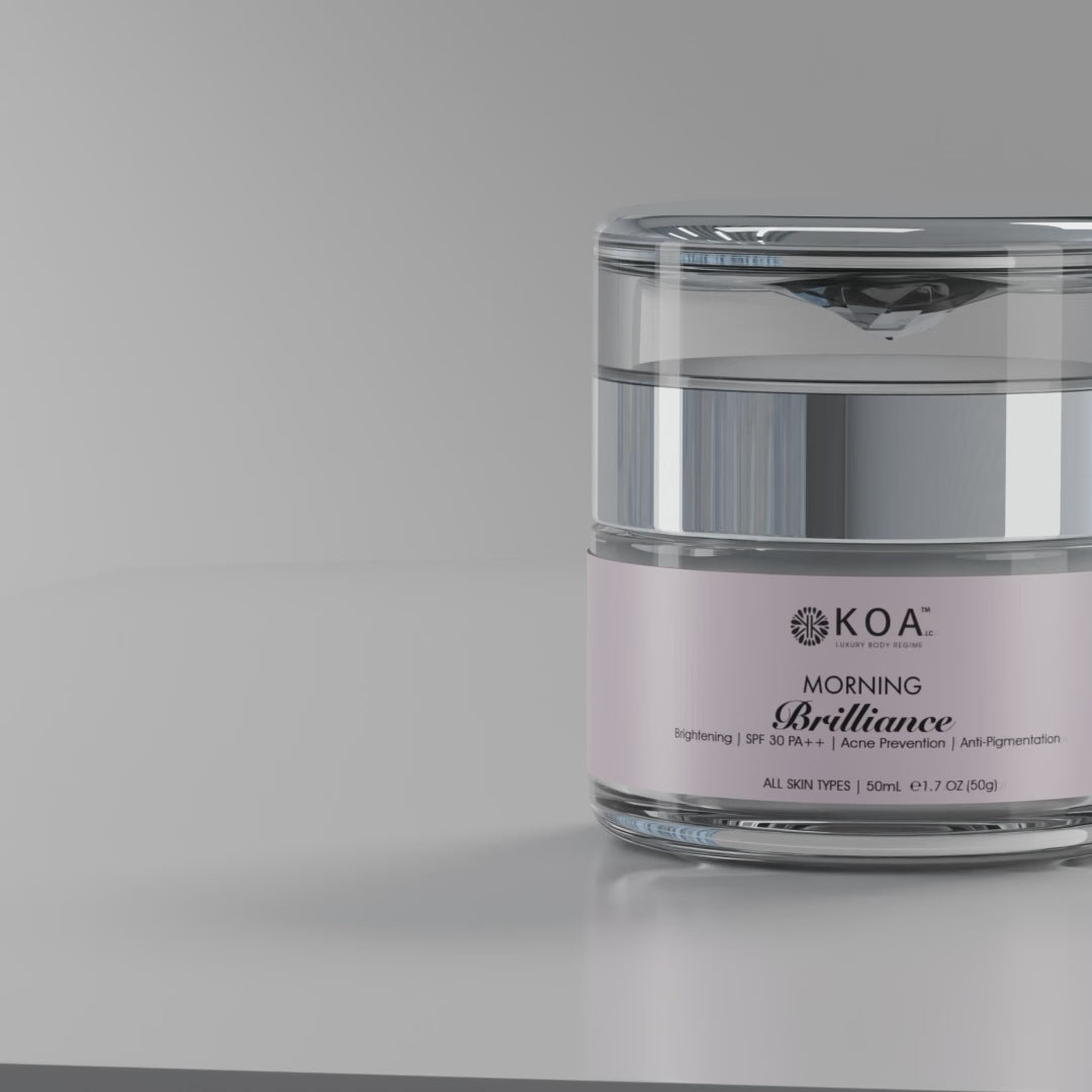 Morning Brilliance | Brightening | SPF 30 PA++ | Acne Prevention | Anti-Pigmentation | For All Skin Types | For Both Women & Men | 50mL