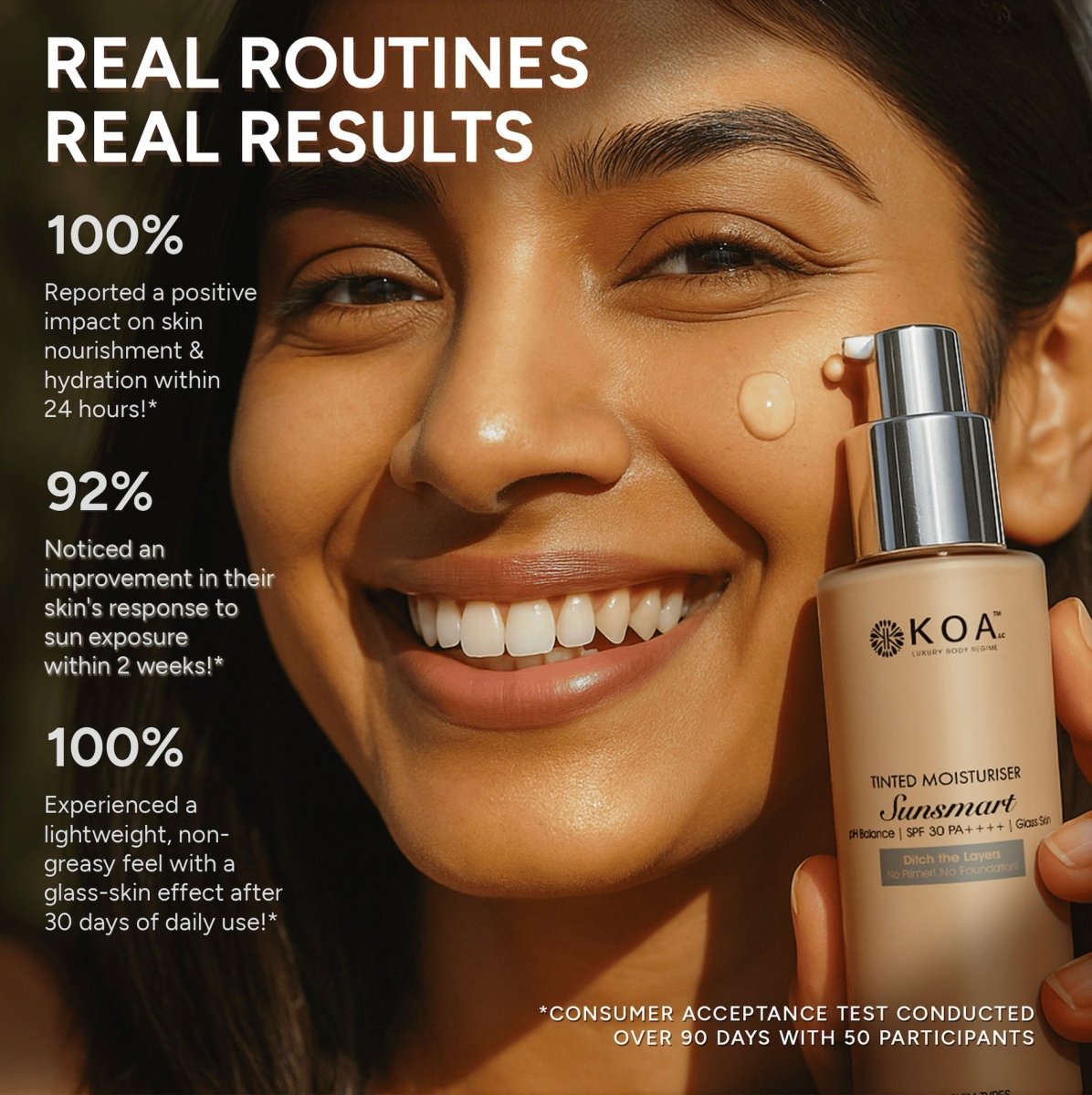 Sunsmart Tinted Moisturiser - KOA Luxury - Sunsmart Tinted Moisturiser